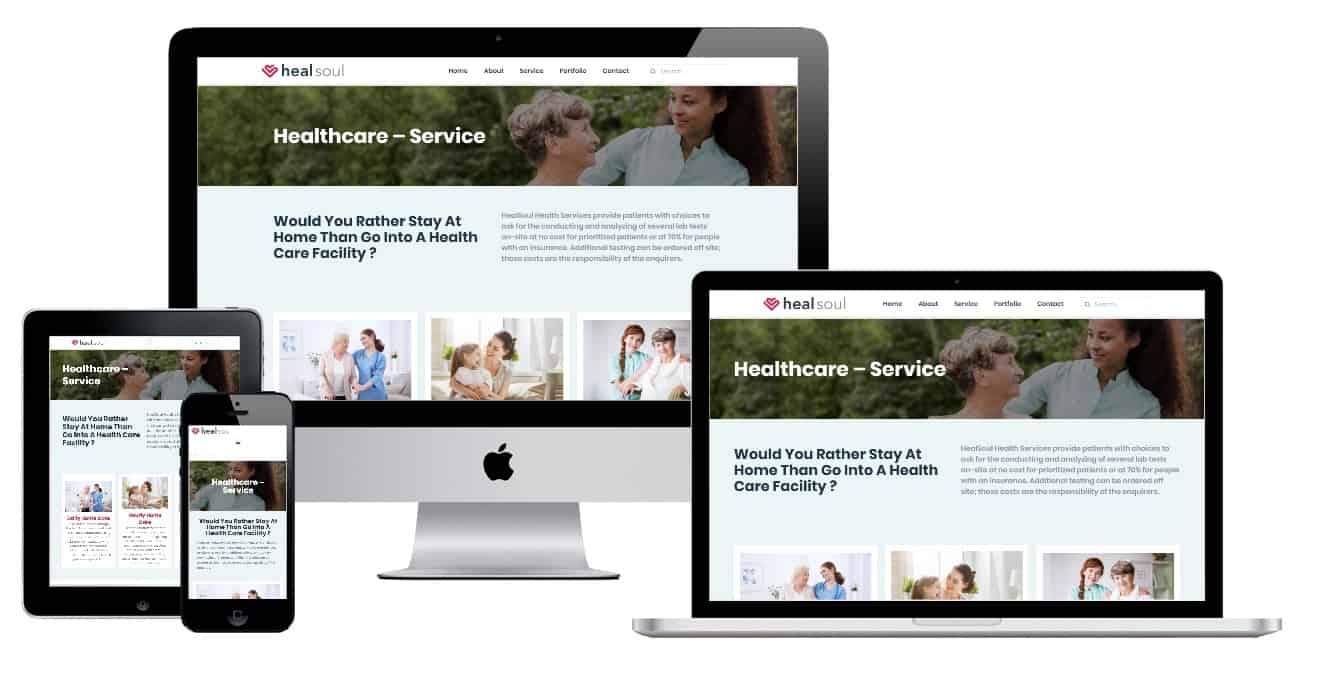 Healthcare Service Page Template