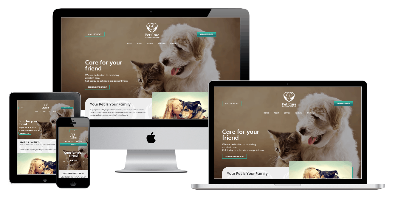 Pet Care Elementor Pro Template