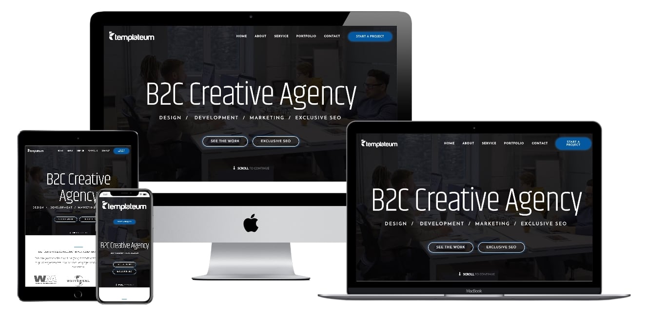 Creative Agency Elementor Template
