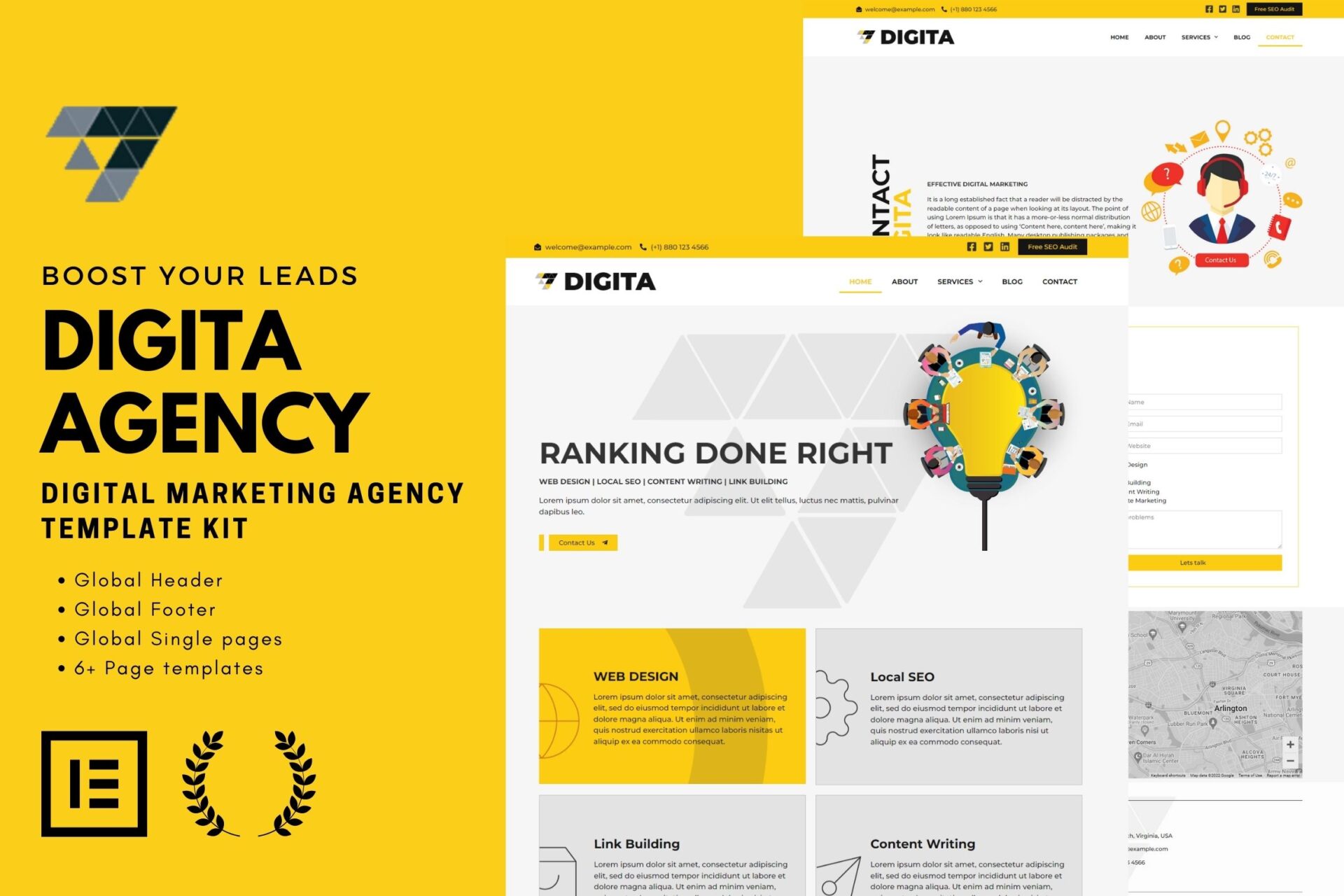 Digita-Elementor-Template