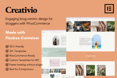 Creativio Template kit for Bloggers