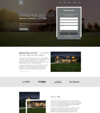 Real Estate Elementor Template